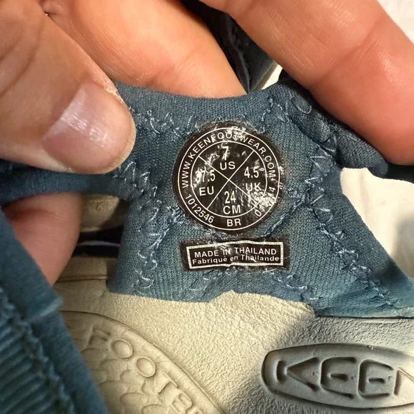 Keen Blue Sandals Size 7 - Picture 2 of 3